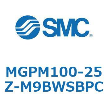 ガイド付薄形シリンダ MGPシリーズ MGPM100 SMC