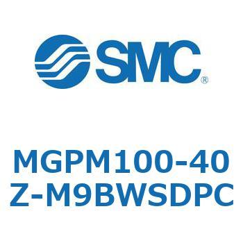 ガイド付薄形シリンダ MGPシリーズ MGPM100 SMC