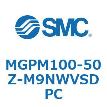 ガイド付薄形シリンダ MGPシリーズ MGPM100 SMC