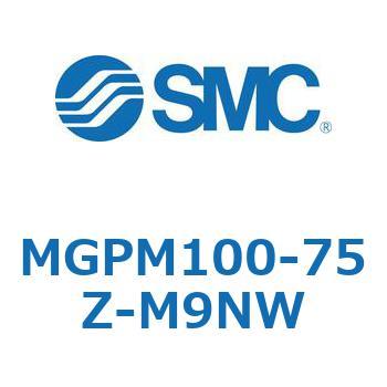 ガイド付薄形シリンダ MGPシリーズ MGPM100 SMC