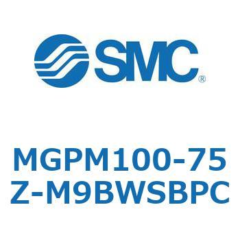 ガイド付薄形シリンダ MGPシリーズ MGPM100 SMC