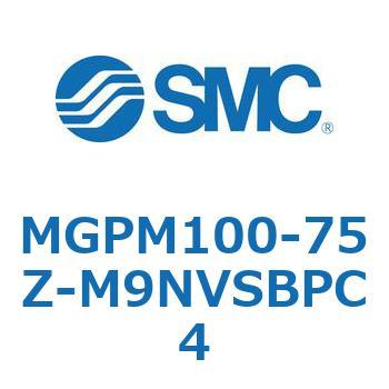 ガイド付薄形シリンダ MGPシリーズ MGPM100 SMC