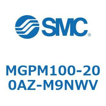 ガイド付薄形シリンダ MGPシリーズ MGPM100 SMC