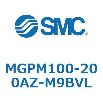 ガイド付薄形シリンダ MGPシリーズ MGPM100 SMC