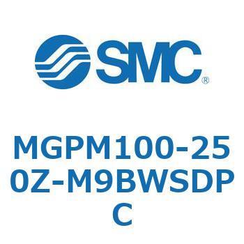 ガイド付薄形シリンダ MGPシリーズ MGPM100 SMC