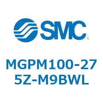 ガイド付薄形シリンダ MGPシリーズ MGPM100 SMC