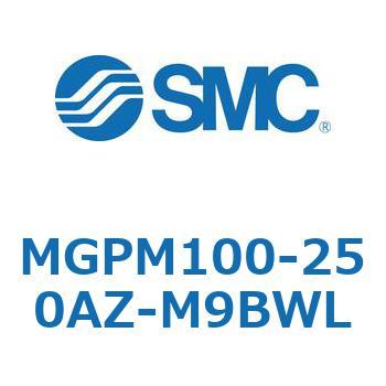 ガイド付薄形シリンダ MGPシリーズ MGPM100 SMC