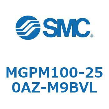ガイド付薄形シリンダ MGPシリーズ MGPM100 SMC