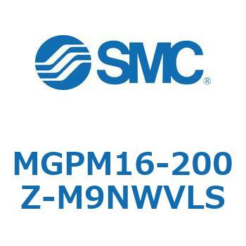 ガイド付薄形シリンダ MGPシリーズ MGPM16 SMC
