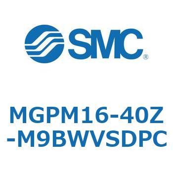 ガイド付薄形シリンダ MGPシリーズ MGPM16 SMC