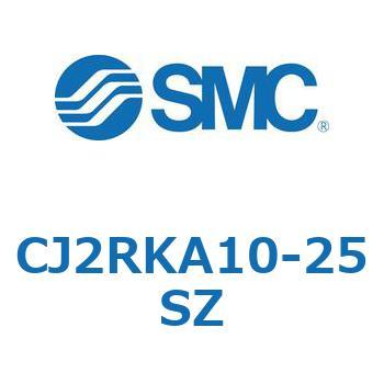 丸形エアシリンダ/ロッド回り止め形ダイレクトマウント：単動・押出し、引込み CJ2RKシリーズ SMC