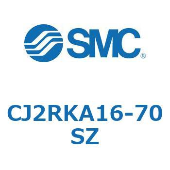 丸形エアシリンダ/ロッド回り止め形ダイレクトマウント：単動・押出し、引込み CJ2RKシリーズ SMC