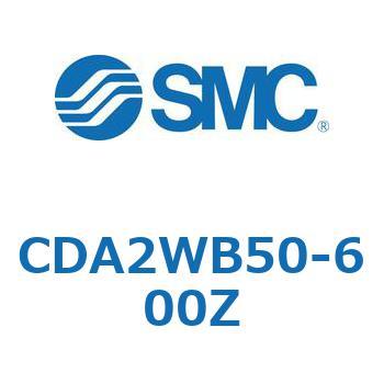 標準角型カバーエアシリンダ/複動・両ロッド CA2W-Zシリーズ SMC
