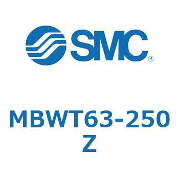 標準角形カバーエアシリンダ/複動・両ロッド MBW-Zシリーズ SMC