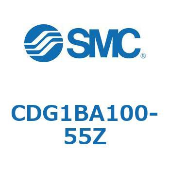 標準丸形エアシリンダ/複動・片ロッド CG1シリーズ CDG1BA100 SMC