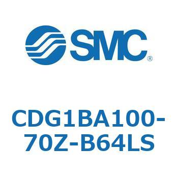 標準丸形エアシリンダ/複動・片ロッド CG1シリーズ CDG1BA100 SMC