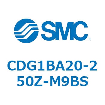 標準丸形エアシリンダ/複動・片ロッド CG1シリーズ CDG1BA20 SMC