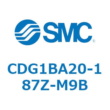 標準丸形エアシリンダ/複動・片ロッド CG1シリーズ CDG1BA20 SMC