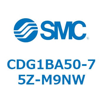 標準丸形エアシリンダ/複動・片ロッド CG1シリーズ CDG1BA50 SMC