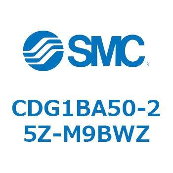 標準丸形エアシリンダ/複動・片ロッド CG1シリーズ CDG1BA50 SMC