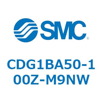 標準丸形エアシリンダ/複動・片ロッド CG1シリーズ CDG1BA50 SMC