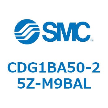 標準丸形エアシリンダ/複動・片ロッド CG1シリーズ CDG1BA50 SMC