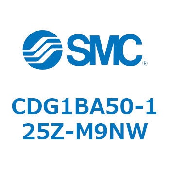 標準丸形エアシリンダ/複動・片ロッド CG1シリーズ CDG1BA50 SMC