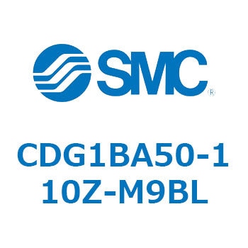 標準丸形エアシリンダ/複動・片ロッド CG1シリーズ CDG1BA50 SMC