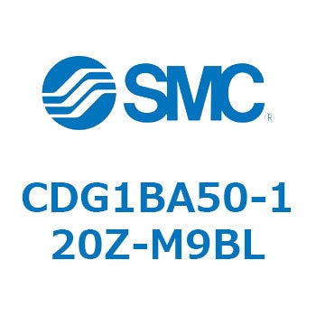 標準丸形エアシリンダ/複動・片ロッド CG1シリーズ CDG1BA50 SMC