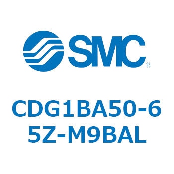 標準丸形エアシリンダ/複動・片ロッド CG1シリーズ CDG1BA50 SMC