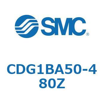 標準丸形エアシリンダ/複動・片ロッド CG1シリーズ CDG1BA50 SMC