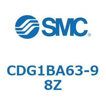 標準丸形エアシリンダ/複動・片ロッド CG1シリーズ CDG1BA63 SMC