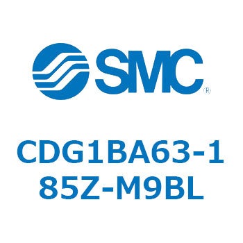 標準丸形エアシリンダ/複動・片ロッド CG1シリーズ CDG1BA63 SMC