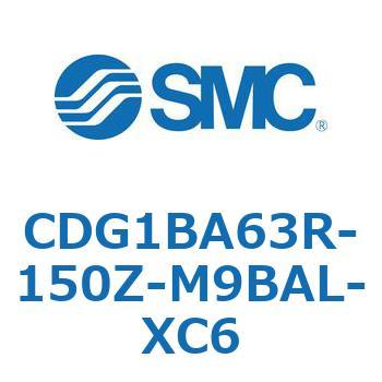 標準丸形エアシリンダ/複動・片ロッド CG1シリーズ CDG1BA63 SMC