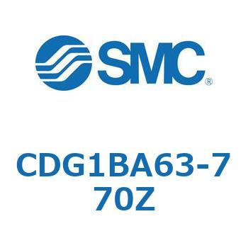 標準丸形エアシリンダ/複動・片ロッド CG1シリーズ CDG1BA63 SMC
