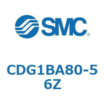 標準丸形エアシリンダ/複動・片ロッド CG1シリーズ CDG1BA80 SMC