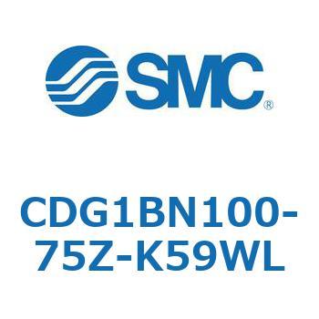 標準丸形エアシリンダ/複動・片ロッド CG1シリーズ CDG1BN100 SMC