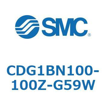 標準丸形エアシリンダ/複動・片ロッド CG1シリーズ CDG1BN100 SMC