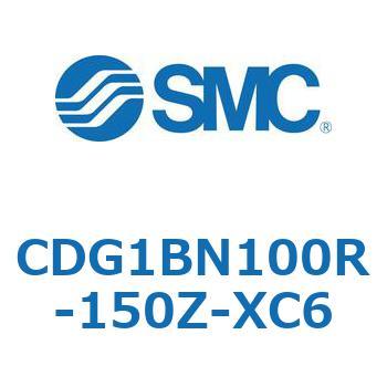 標準丸形エアシリンダ/複動・片ロッド CG1シリーズ CDG1BN100 SMC