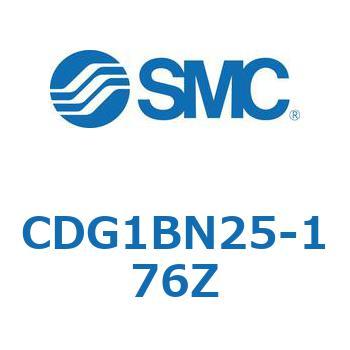 標準丸形エアシリンダ/複動・片ロッド CG1シリーズ CDG1BN25 SMC