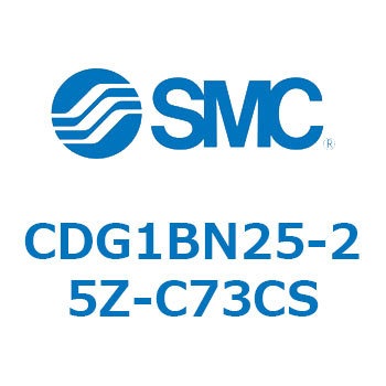 標準丸形エアシリンダ/複動・片ロッド CG1シリーズ CDG1BN25 SMC