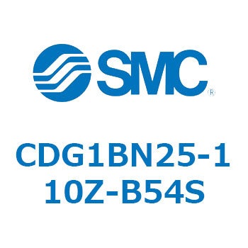 標準丸形エアシリンダ/複動・片ロッド CG1シリーズ CDG1BN25 SMC