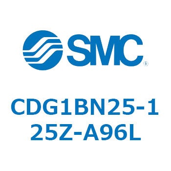 標準丸形エアシリンダ/複動・片ロッド CG1シリーズ CDG1BN25 SMC