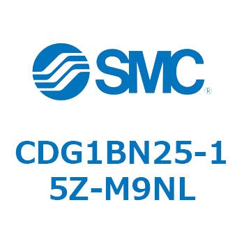 標準丸形エアシリンダ/複動・片ロッド CG1シリーズ CDG1BN25 SMC