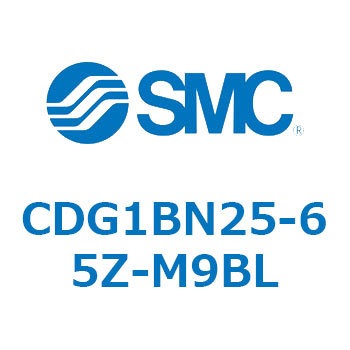標準丸形エアシリンダ/複動・片ロッド CG1シリーズ CDG1BN25 SMC