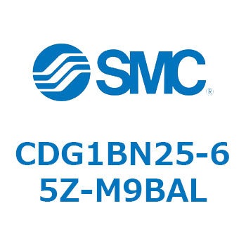 標準丸形エアシリンダ/複動・片ロッド CG1シリーズ CDG1BN25 SMC