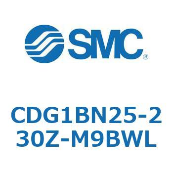 標準丸形エアシリンダ/複動・片ロッド CG1シリーズ CDG1BN25 SMC