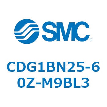 標準丸形エアシリンダ/複動・片ロッド CG1シリーズ CDG1BN25 SMC
