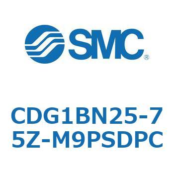 標準丸形エアシリンダ/複動・片ロッド CG1シリーズ CDG1BN25 SMC