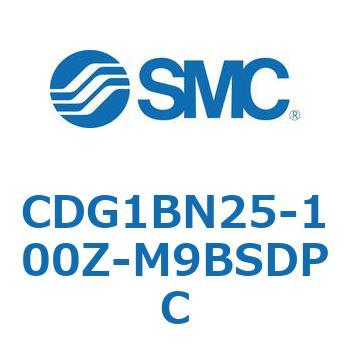 標準丸形エアシリンダ/複動・片ロッド CG1シリーズ CDG1BN25 SMC